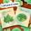 4 Pack Reusable Leaf Design Stick Note Notepads Set Friendly Paper Write Pad 5