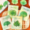 4 Pack Reusable Leaf Design Stick Note Notepads Set Friendly Paper Write Pad 11