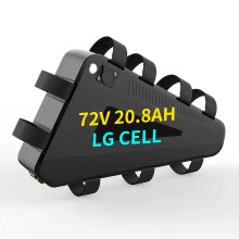 48V 52V Electric Bike Triangle Lithium Battery Pack 20Ah Triangle