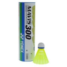 Yonex Mavis 300 Badminton Cork base Shuttlecocks Yellow