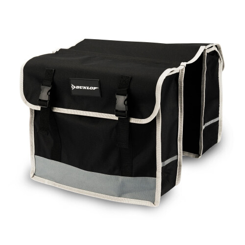 Dunlop Dunlop D. Double Saddle Bag Bicycle Pannier Rack/Waterproof Bag,