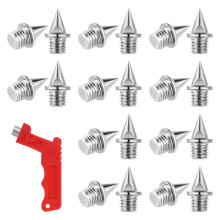 50PCS 6mm Running Spikes Stainless Steel Pyramid Track Spike with