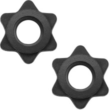 LICQIC Dumbbell Spinlock Collars, Barbell Bar Hexagon Nuts, Spinlock
