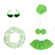 Waterproof Decorative Geese Bikini Set Ideal For Decors And Porch Display Green