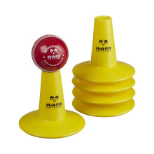 Ram Cricket Batting Tees 5-pack – Durable flexi plastic construction