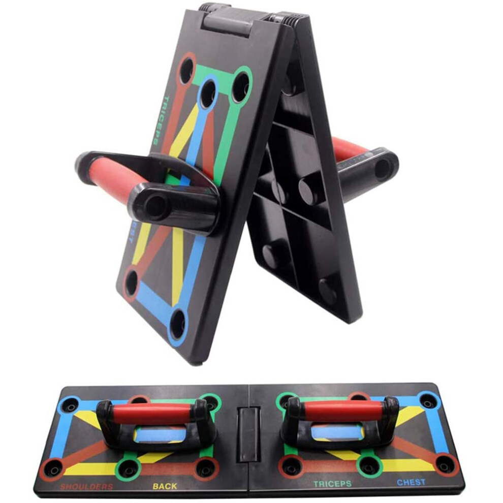 Photos - Pull-Up Bar / Parallel Bar Cretee 12 in 1 foldable Push Up Rack Board Train Gym Fitness System