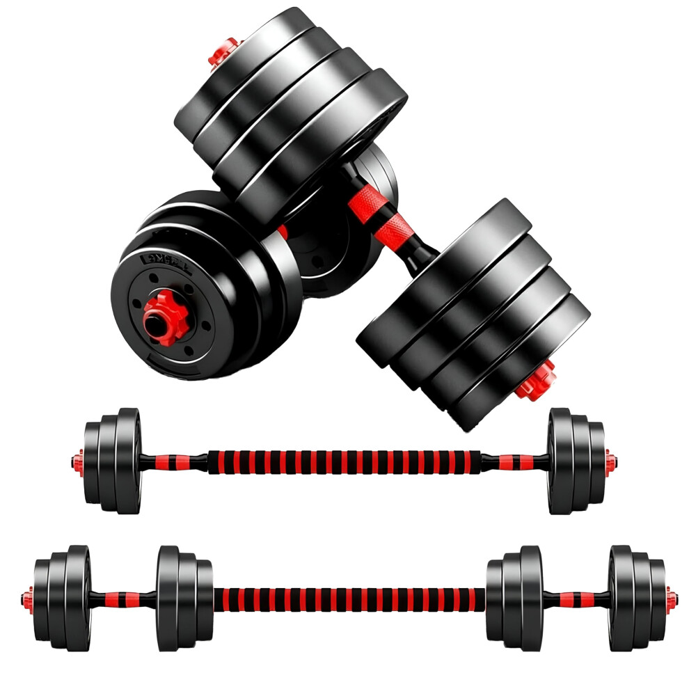 Photos - Barbells & Dumbbells Strongway Adjustable Dumbbell Set - 20KG, 30KG, 40KG - 2 in 1