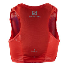 Salomon Hydra 4 Unisex Hydration Vest with 2 Soft Flasks (500ml),