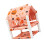 Removable Washable Small Pet Hideouts Cage Breathable Double Layer Hamsters Orang color 1