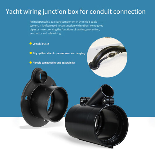 ABS Plastic Waterproof Wire Organizer for Boat Cable Management & Protective cover 1