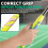 Badminton Wrist Position Trainer Position Corrector For Technique Development Yellow 10