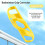 Badminton Wrist Position Trainer Position Corrector For Technique Development Yellow 9