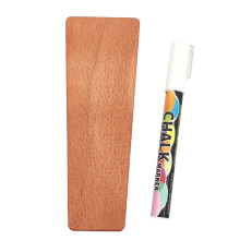 Wood Keg Handle Oaks Beer Tap Handle with Small Chalkboard Gift for Beer b1ch with pen