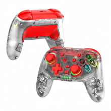 (Red) Wireless Controller Joystick for Nintendo Switch PS4 PC Android iOS Gamepad