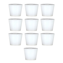 Pack of 10 Soft & Elastic Silicone Stoppers for Secure Liquid & Gas Containment No. 7A