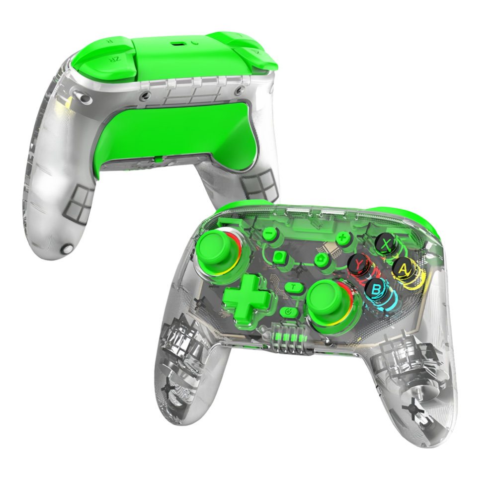 (Green) Wireless Controller Joystick For Nintendo Switch Ps4 Pc Android Ios Gamepad Green 6929764142617