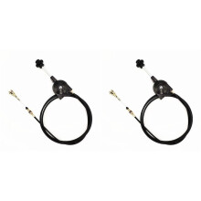 2pcs 1m Hand Throttle Control for Excavator Harvester Tractor Ship Spreader Throttle Cable Assembly Self-Locking