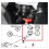 Rubber Angle Piece Oil Tank Motorcycle Modified Accessories Easy Installation 6