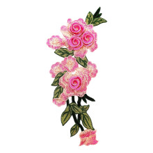 Water Soluble Embroidered Applique For Shirt Dress Cheongsam Clothing Decoration 1