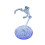 2Pieces Anime Model Figure Stand Wavy Base Support Holder For Showcase Display 03 2
