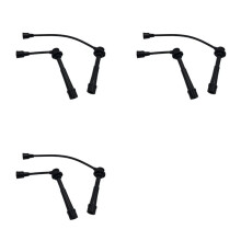 3X Ignition Cable Kit  Wire for  SX4 Swift Liana Aerio Jimny Ignis 33705-80G00