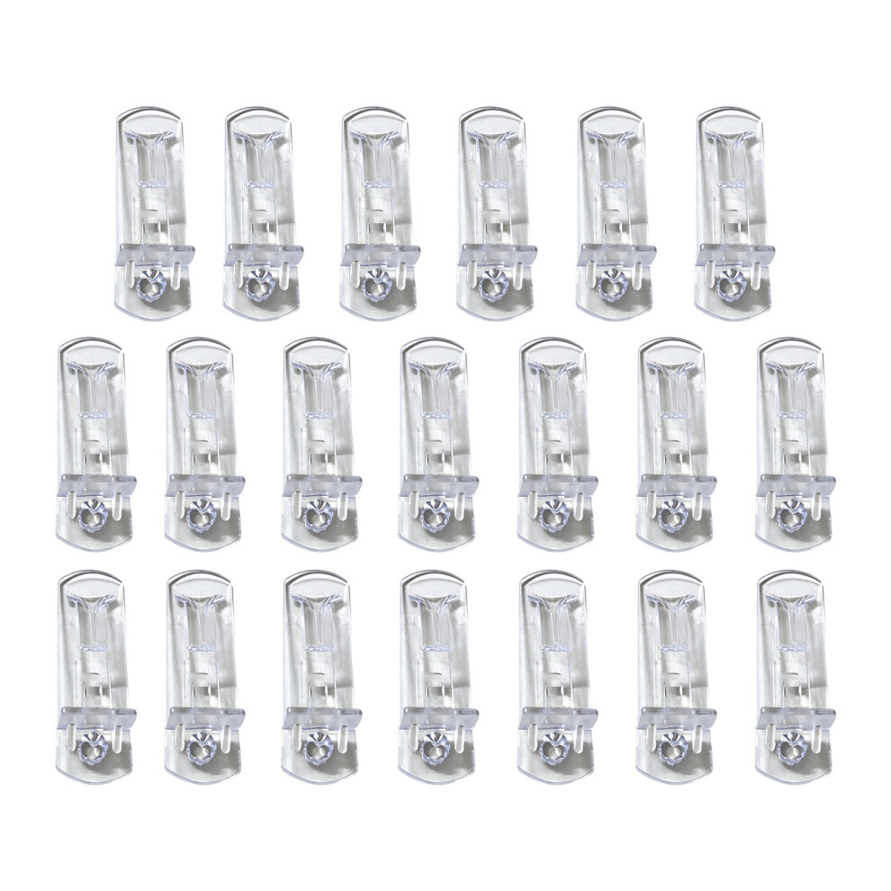 10Pcs Heavy Load Bearing Shelf Clip Ideal For Kitchen Cabinets And Closets 6.9X16mm 7755000582669