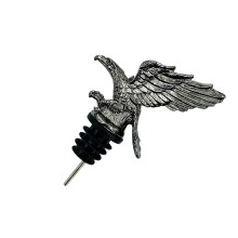 Hawks Head Zinc Alloy Wine Pourer For Pubs And Home Decoration Durable Design Black