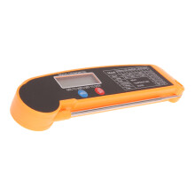2Pcs High Accuracy Grills Thermometers ABS Materials for Meat Baking and 1orange color
