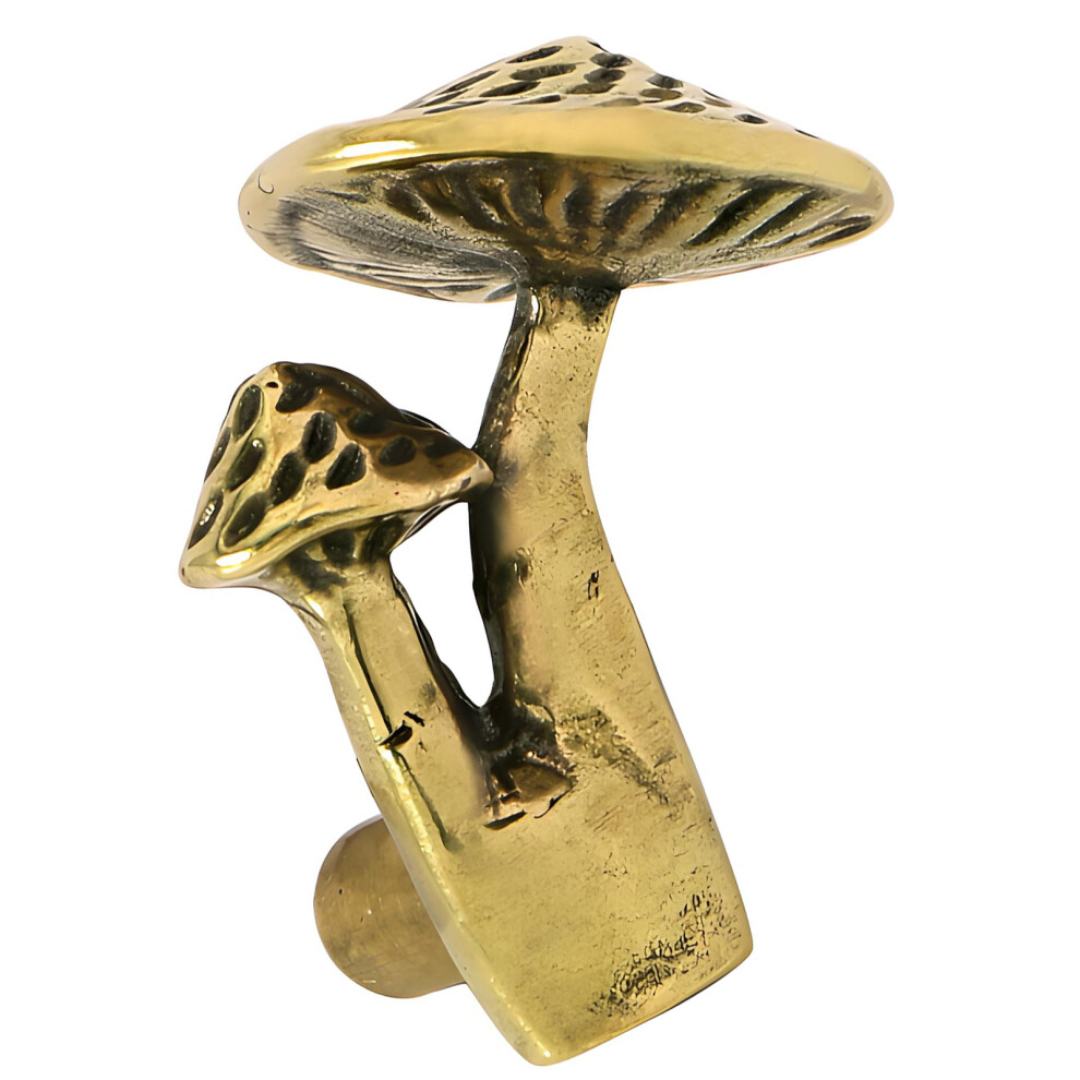 Antique Brasses Cabinet Hardwares Mushroom Knob Retros Cabinet Pull Door Handle Aged Color 7755000608932