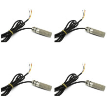 4X DC5-28V RS485 Temperatur- och Luftfuktighetssändare Modbus XY-MD03 Kollektortemperatur och Fuktighet -Metallhuvud