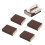 Kitchen Scrubber With Sandpaper Pad Practical Cleaning Sponges for Pot 1 handle 5 emery 1