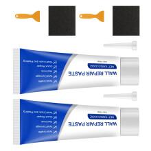 Efficient Wall Crack Fillers With Precisions Tip Sandpaper And Scraper Repair 2PCS
