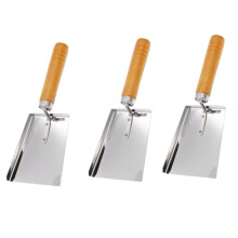 Beekeeping Tool Honey Cleaning Shovel Beehive Shovel Bees Cleaning Honey Scraper with Wooden Hand Holder