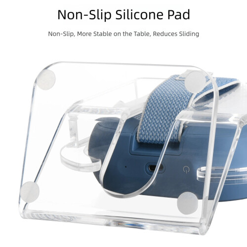 Modern Clear/Black Mount For Dedicated Wireless Sound Device TM 1