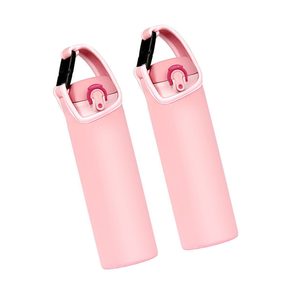 Strong Cup Sleeve Providing Impact Absorption And Scratch Resistance While Moving Pink 7755000601223