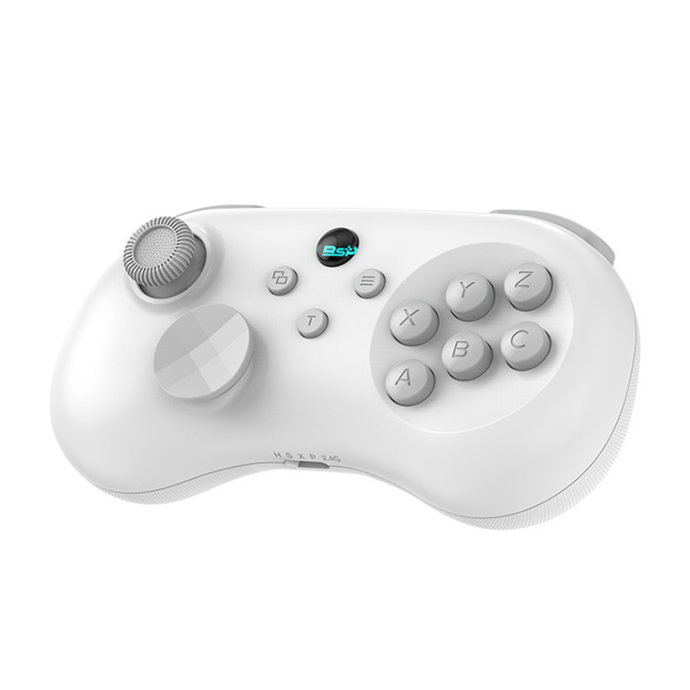 (White) Wireless Controller Joystick For Nintendo Switch Ps4 Ps3 Pc Android Ios Mini Gamepad White 6929764142532
