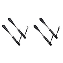 4X Shoe Horn Handle, Retractable Shoe Horn, Stainless Steel Shoe Horn Handle Shoe Lift Shoe Puller