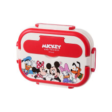 (red) Stainless Steel Insulated Bento Box for Kids Adults Lunch Container with Compartments Portable Thermal Food Container