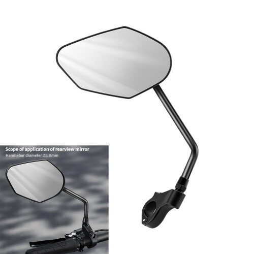 Bicycles Handlebar Mirror, Cycling Bikes Rear View Mirror, 360 Degree Adjustable 1