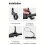 Bicycles Handlebar Mirror, Cycling Bikes Rear View Mirror, 360 Degree Adjustable 7