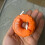 Round Cable Holder for Charging Cable Winder Construction Tangles Prevention Orange Small 9