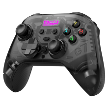 (Black) Wireless Controller Hall Joystick for Nintendo Switch PS4 PC Android iOS Gamepad
