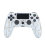 (Crackle Pattern - White) Wireless Controller for PlayStation 4 PS4 Slim Pro PS3 Windows PC DualShock Gamepad 1