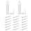 Empty Caulk Tube, 20 Pack 10 Oz. Empty Plastic Caulking-Cartridge 6
