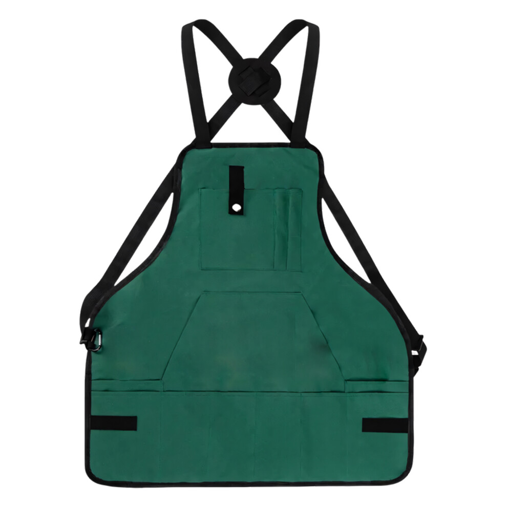 Multiuse Work Apron Tool Apron For Woodworker And Outdoor Activities Bbq Cooking Green 7755000627995