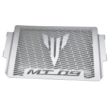 Radiator Guard Engine Cooler Grille Cover Protection for  MT09 MT-09 2021 2022 Silver