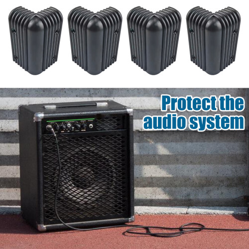 Molded ABS Corner Guards Covers for Speaker Cabinets and Luggage Trunks 1