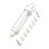 1Set Functional Plastic Piping Nozzles For Cake Decorating And Baking Tool L 1