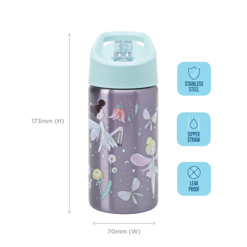 Smash Smash Stainless Steel Water Bottle 500ml - Pixie Dust, 2