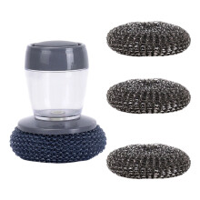 Pot Brush Scrubber For Pots Pans And Dishes Scouring Brush Kitchen Sink Set C